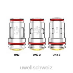 Uwell Einweg Vape - UWELL CROWN V Spule | 4er-Pack un2 vermascht 0,23 Ohm N02L67