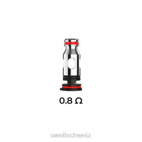 Uwell Einweg Vape - UWELL PA Ersatzspulen 0,8 Ohm (4er-Pack) N02L83