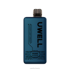 Uwell Schweiz - UWELL PRIME BG12000 Einweg-Vapor Heidelbeere, Kirsche, Cranberry N02L298