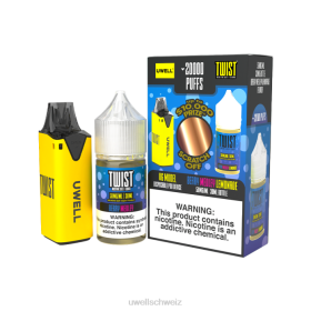 Uwell Vape Preis - UWELL V6 Einweggerät + Daddy's Vapor 30 ml Saft – Kollaborationspaket clr: gelb/flv: Beeren-Medley-Limonade 50 mg N02L216
